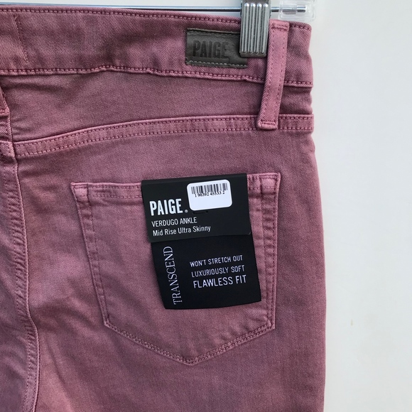 Paige MidRise Verdugo Ankle Ultra Skinny Jeans NWT - Picture 4 of 8